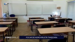 VUDEO - Alertă de norovirus în Timișoara! Peste 120 de elevi s-au îmbolnăvit până acum