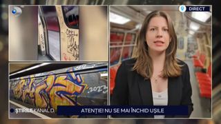 VIDEO - Atenție, nu se mai &icirc;nchid ușile! Garnitură de metrou, &icirc;n mișcare cu ușa deschisă