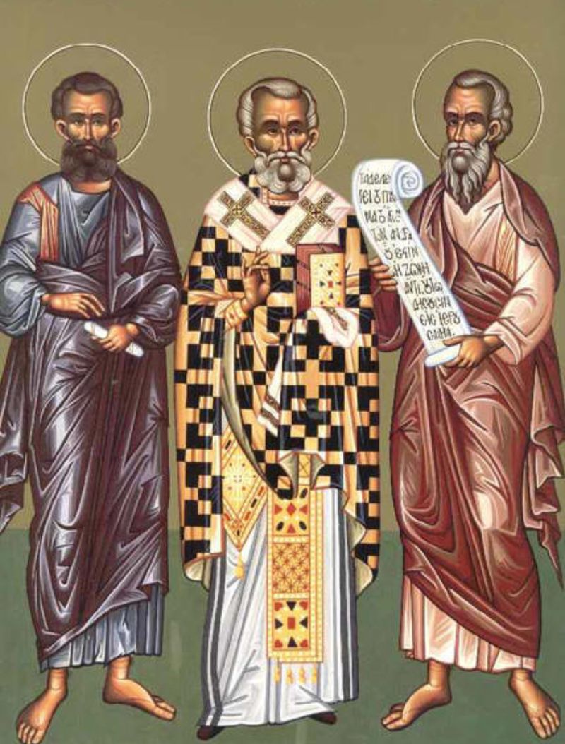 Sfinții apostoli irodion agav si ruf