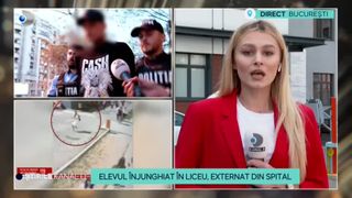 VIDEO - Agresorul elevului din liceu, arestat preventiv. Victima a fost externată