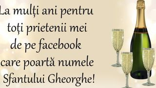 mesaj cu la multi ani de sfantul gheorghe