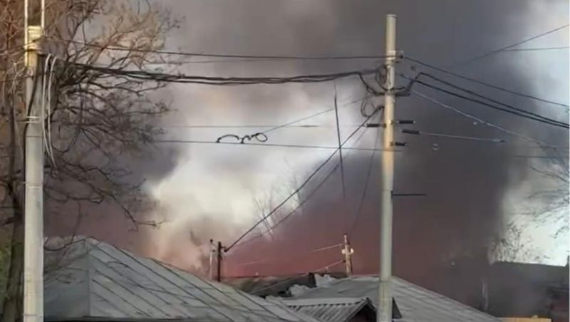 Incendiu puternic București