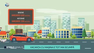 VIDEO - Vacanța cu mașina e tot mai scumpă. Carburanții s-au scumpit de 5 ori în ultimele 3 săptămâni
