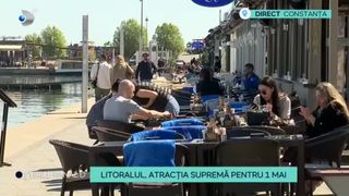 VIDEO - Se dă startul petrecerilor la mare! Litoralul, atracția supremă pentru 1 Mai