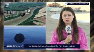 VIDEO - Este din nou alertă din cauza minelor marine! Autoritățile au primit mai multe apeluri la 112