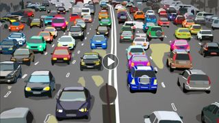 Toată lumea vede mașina verde din imagine, dar ai nevoie de un IQ peste medie ca să găsești un autoturism galben bine ascuns