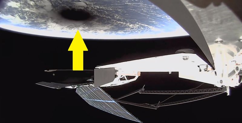 Cum s-a văzut eclipsa de Soare din spațiu