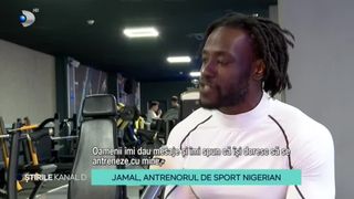 VIDEO - Jamal, un nigerian de 29 de ani, s-a &icirc;ndrăgostit de Rom&acirc;nia! A devenit antrenor de fitness &icirc;n țara noastră