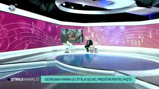 VIDEO - Georgiana Marina și Cătălin Seling, pregătiri pentru Paște. „Tot timpul de sărbători încercăm să fim la aceeași masă cu toții”