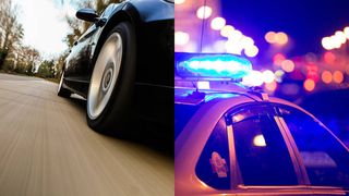 masina de politie sofer