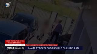 VIDEO - Femeia din Timiș, atacată de soțul care a dat foc gospodăriei, a trecut prin clipe de coșmar! Camerele de supraveghere au surprins scenele de groază