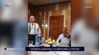 VIDEO - Dan Ilie Morega, baronul de Gorj, nu scapă de brățara de monitorizare. Cum petrece acesta în arestul la domiciliu?