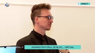 VIDEO - Administratorul de bloc... virtual. Irene este noul ajutor al locatarilor unui imobil