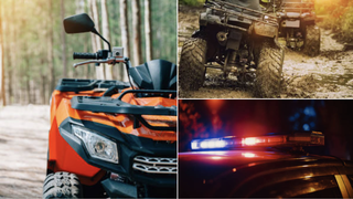 Șofer din Bacău, băut și cu permisul anulat, prins de polițiști în timp ce conducea un ATV neînmatriculat. Oamenii legii au deschis un dosar penal în acest caz