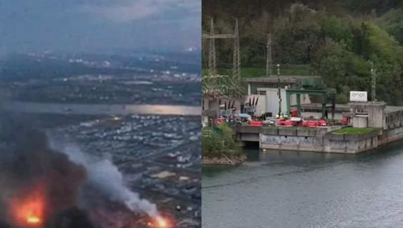 Mesaj echipă explozie hidrocentrală Italia
