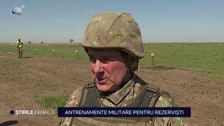 VIDEO - Rezerviștii, chemați la unitățile militare pentru antrenamente. „Cu situația de acum trebuie să fim pregătiți”