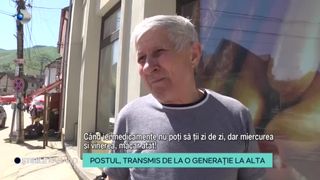 VIDEO - Postul, transmis de la o generație la alta. &bdquo;Ne aduce aminte de ce ar trebui noi să facem zi de zi&rdquo;
