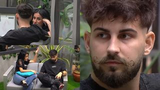 "Eu nu vreau așa ceva lângă mine". Ștefan, reacție neașteptată în fața Rebeccăi. Concurentul a dat cărțile pe față, după ce bruneta a plâns din cauza lui 