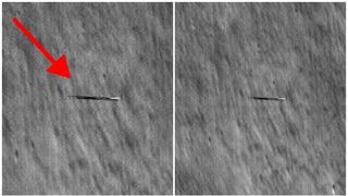 Un obiect misterios a fost surprins de NASA în apropiere de Lună