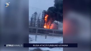 VIDEO - Noapte de foc pentru Ucraina! Rusia a lansat peste 80 de drone către țintele energetice ale Kievului