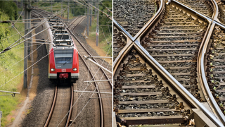 Ilustrație foto cale ferată