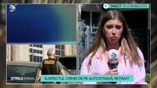 VIDEO - A fost reținut suspectul crimei de pe autostrada A1! Anchetatorii au găsit lucruri șocante la domiciliul său