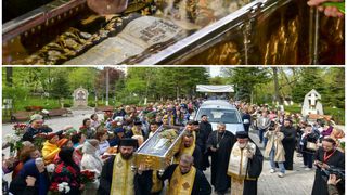 procesiuni religioase cu racla Sf. Cuv. Dimitrie cel Nou