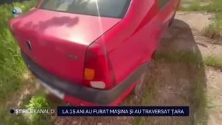 VIDEO - Cum au reușit cei trei adolescenți de 15 ani să fure o mașină și să traverseze țara? Au reușit să gonească de la Bacău, p&acirc;nă &icirc;n Arad