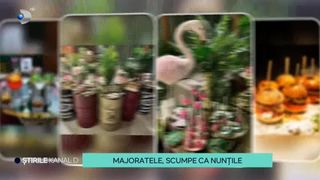 VIDEO - Majoratele, scumpe ca nunțile. C&acirc;t decid să pună invitații &icirc;n plic?