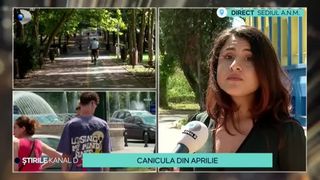VIDEO - C&acirc;t ține canicula de aprilie? Maximele ating și peste 30 de grade