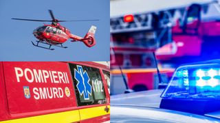 Două autoutilitare s-au ciocnit &icirc;n Brăila. Autoritățile au intervenit de urgență &icirc;n salvarea victimelor