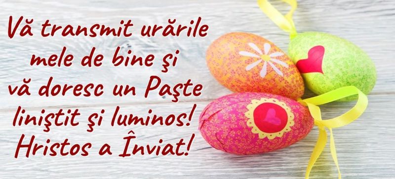 felicitare de paste