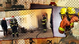 VIDEO - Explozie urmată de incendiu &icirc;ntr-un bloc din Iași! Pompierii intervin de urgență