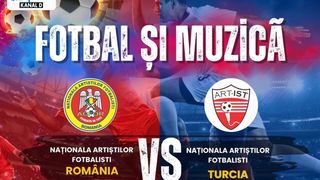 Artiști și fotbaliști celebri, într-un meci al prieteniei între România și Turcia, cu ocazia Zilei Naționale a Copilului sărbătorită în Republica Turcia pe 23 aprilie