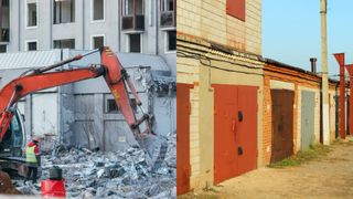 Situație fără precedent în Ploiești! Locatarii s-au trezit cu garajale demolate, deși plăteau chirie. "Nu e normal ce au făcut"