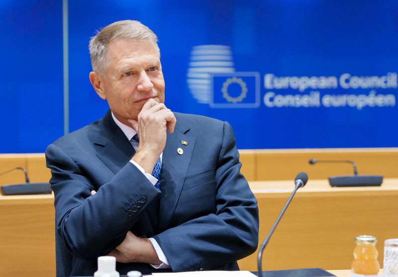 Klaus Iohannis, la Bruxelles