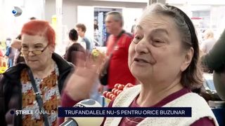 VIDEO - Trufandalele de sezon, prețuri prea mari pentru buzunarele românilor. Mulți renunță să mai cumpere