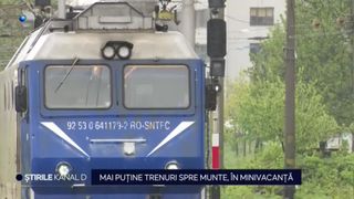 VIDEO - Nouă decizie pentru weekend-uri: Mai puține trenuri spre munte înainte de vacanța de 1 mai și Paște