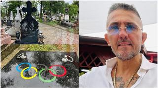 VIDEO. Cum arată cavoul cu Jocurile Olimpice al lui Costel Corduneanu. „Nu te vom uita niciodată, Legenda noastră!”
