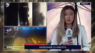 VIDEO - Răfuială cu macete pe străzile din Capitală! Un bărbat a fost lovit de alți trei indivizi