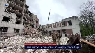 VIDEO - Rușii au dezlănțuit din nou iadul în Ucraina! 18 morți și peste 70 de răniți la Cernigău