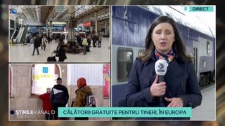 VIDEO - Călătorii cu trenul gratuite pentru tineri, în Europa. În ce constă noul proiect?