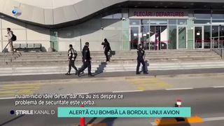 VIDEO-Plan roșu activat la aeroportul din Iași, în urma unei alerte cu bombă la bordul unui avion.  ,,Ne-am învârtit în aer cam jumătate de oră''