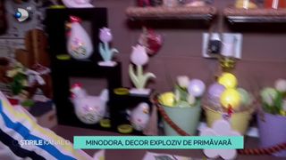 VIDEO-Minodora, decor exploziv de primăvară. Casa artistei arată asemenea unei grădini &icirc;nflorite. Care este elementul vedetă din locuința sa
