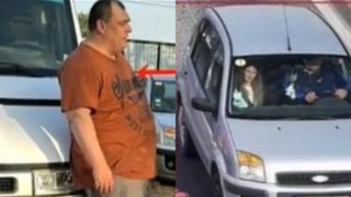 T&acirc;nără mașină suspect Odorhei