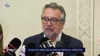 VIDEO: Coaliția vrea să scape de medicul Cîrstoiu: ”Sunt primul candidat retras înainte de a fi anunțat”