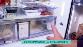 VIDEO-Cum așezăm corect mâncarea în frigider? Regula pe care trebuie să o urmăm. ,,Dacă te organizezi bine, ai perderi foarte mici''