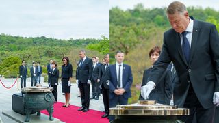 Carmen și Klaus Iohannis Coreea