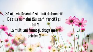 felicitare de ziua numelui de florii