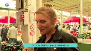 VIDEO- Ocolim gustul și alegem prețul. Cumpărătorii din piețe râvnesc la căpșunile românești, dar le aleg pe cele de import, din cauza prețurilor mari. ,,Nu sunt bani''